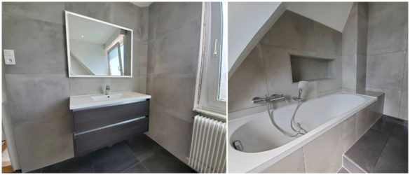 Illustration Rénovation d’une salle de bain à Entzheim