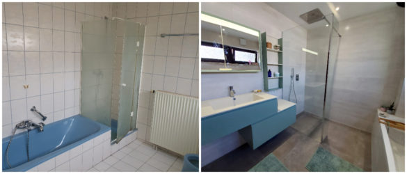 Illustration Rénovation de salle de bain complète à Sundheim