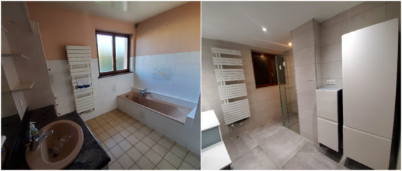 Illustration Rénovation de salle de bain à Schirrhoffen près de Haguenau