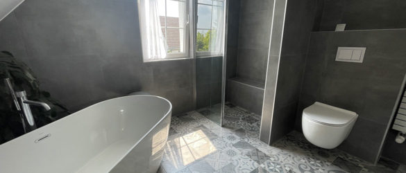 Illustration Rénovation complète d’une salle de bain
