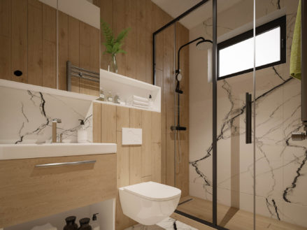 salle de bain style japandi 