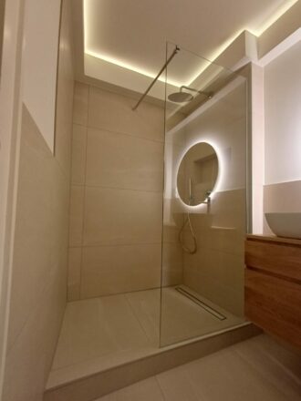 Rénovation douche italienne par Eau et Design Centre Strasbourg